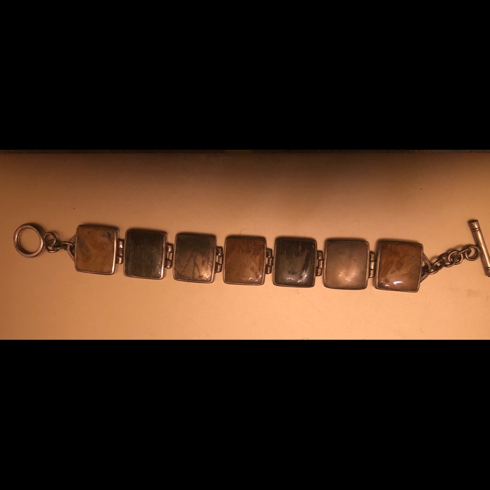 Vintage Multi Stone Classic Looking Bracelet - image 1